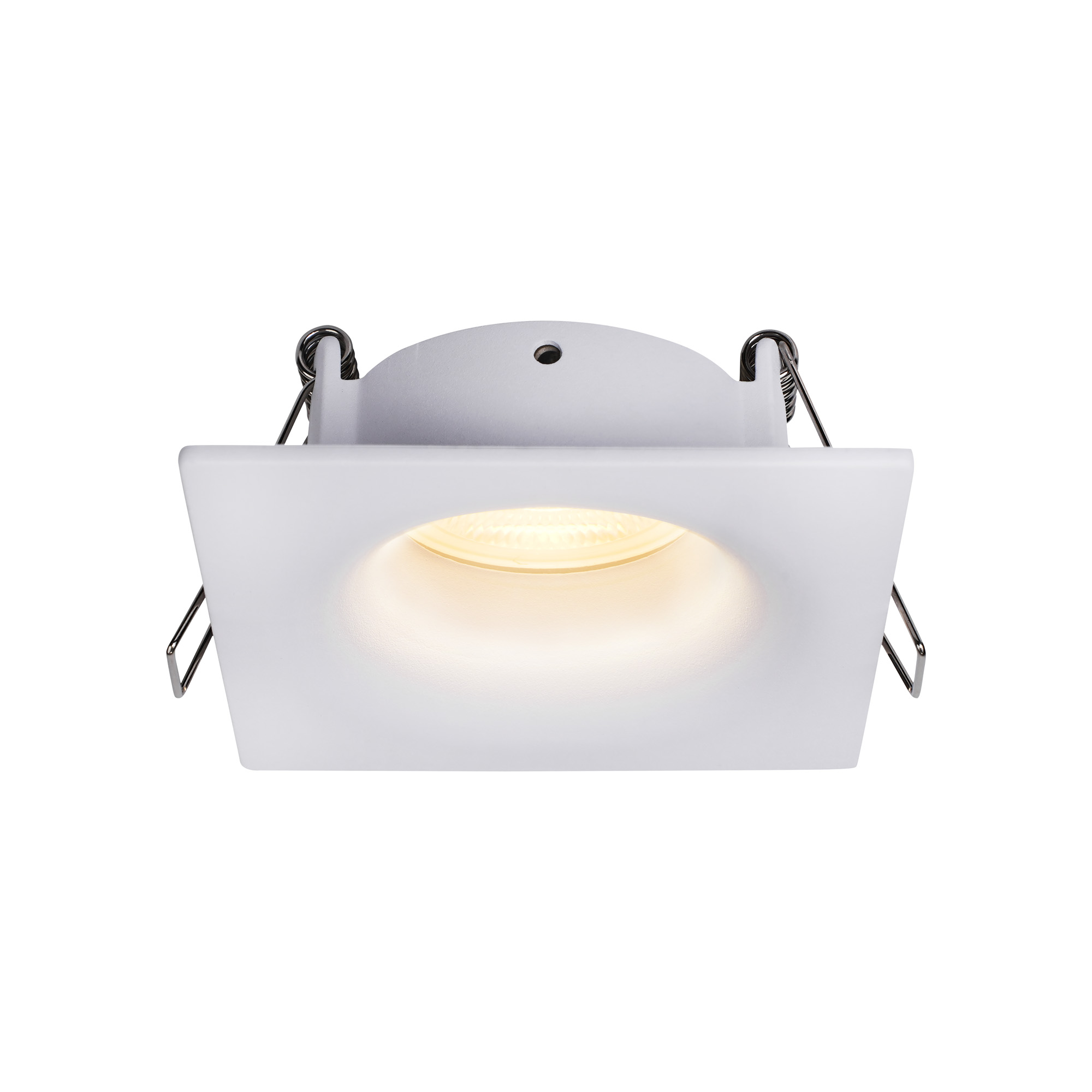 M8656  Tavira 8.5cm Recessed Spotlight Square GU10 IP65 White
